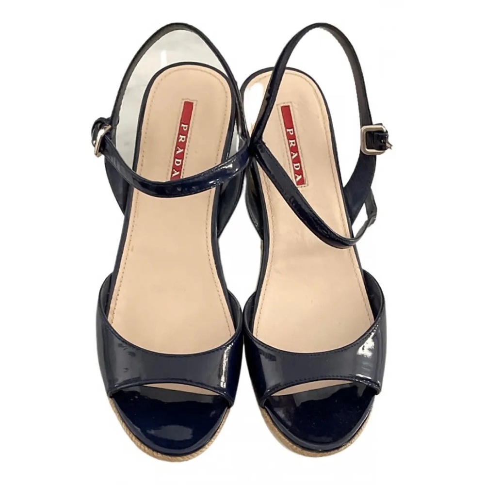 Prada Women's Navy Sandals